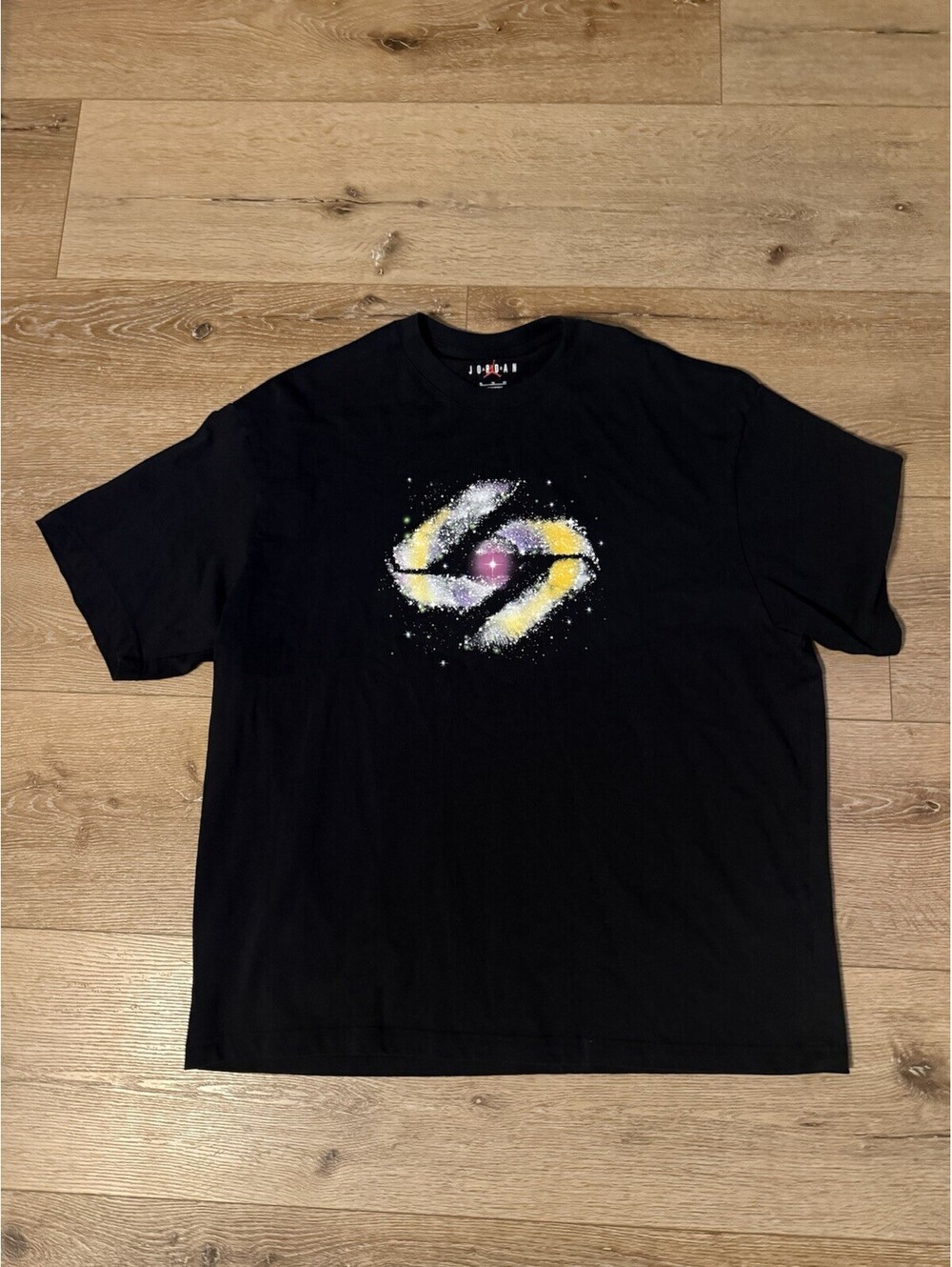 AIR JORDAN Luka Doncic Galaxy Tee MEN'S BLACK T-SHIRT XL FV3630-010